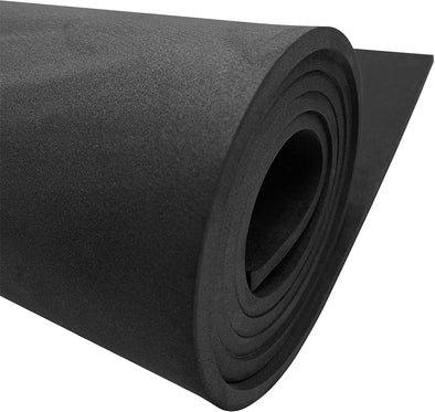 Premium High Density EVA Foam Sheet with Adhesive Backing 15” x 59” Black  Foam Mat - Craft Foam Sheet for Cosplay Costume, Crafts, Padding, DIY