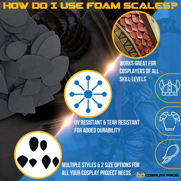 Eva Foam Scales from Cosplay Pros