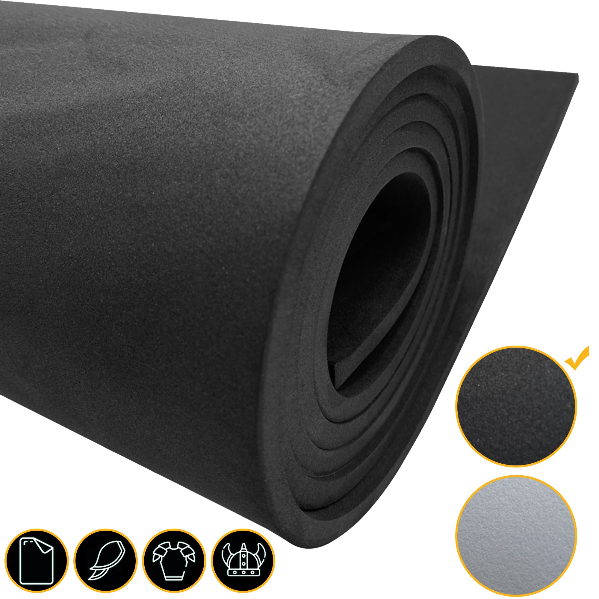 EVA Foam sheets 8 mm CF65 Low Density for Cosplay, Theatre and TV