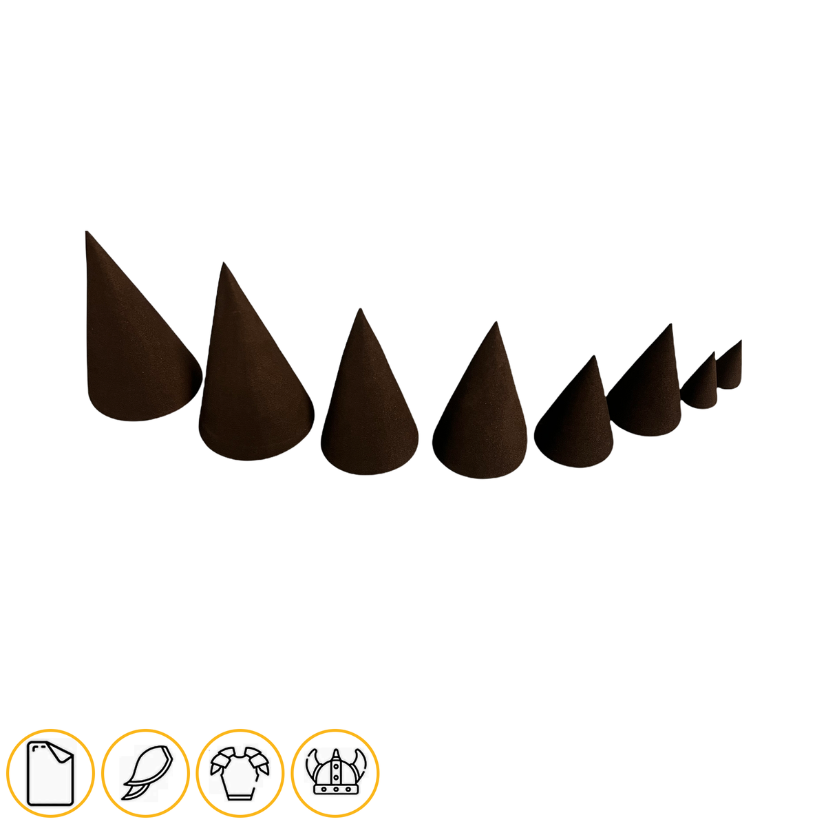 EVA Foam Cone Spikes (6 Pack) CosplayPros