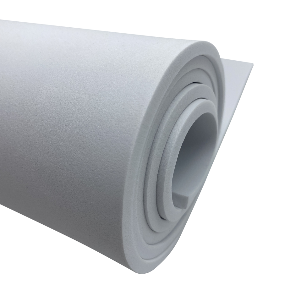 White Soft Foam Sheets - 1 Thick, 6 x 6